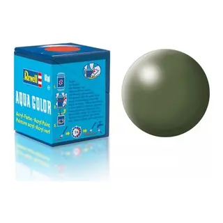 361 - Aqua Color Olive Green - Silk Boya - 18 ml