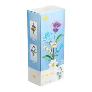 LZ4602 Çiçek Blok Seti 488 Parça -Vagon life