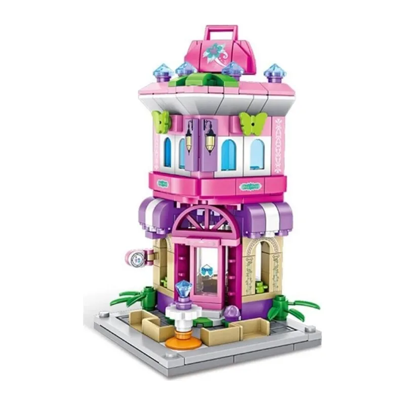 P657038 ÇANTA DÜKKANI 266 PARÇA BLOCK OYUNCAK