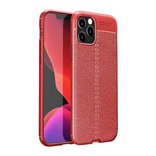 iPhone 12 Pro Kılıf Auto Focus Kapak - Kırmızı