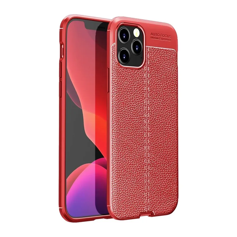 iPhone 12 Pro Kılıf Auto Focus Kapak - Kırmızı