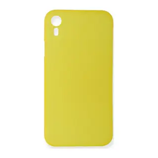 iPhone XR Kılıf PP Ultra İnce Kapak - Sarı