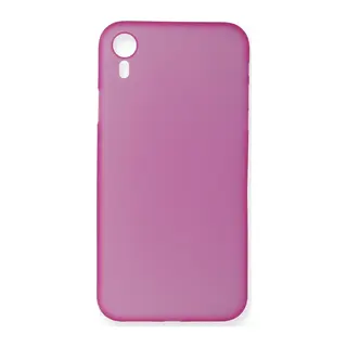 iPhone XR Kılıf PP Ultra İnce Kapak - Pembe