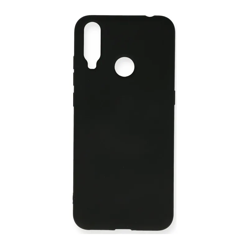 General Mobile GM 10 Kılıf Nano içi Kadife Silikon - Siyah