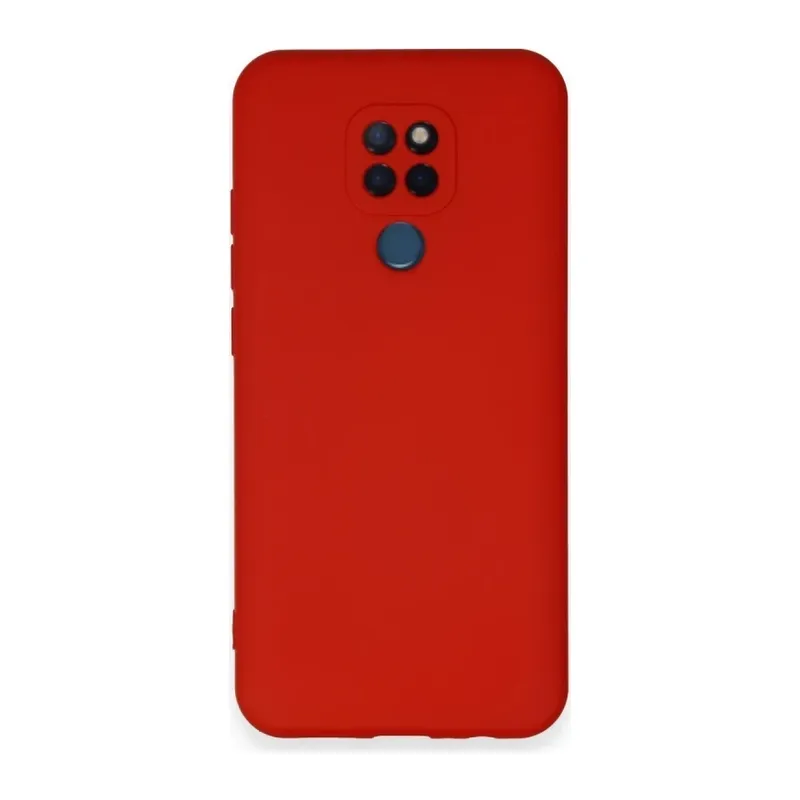 General Mobile GM 20 Kılıf Nano içi Kadife Silikon - Kırmızı