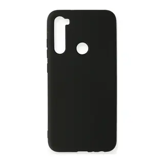Redmi Note 8 Kılıf Nano içi Kadife Silikon - Siyah