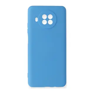 Mi 10T Lite Kılıf Nano içi Kadife Silikon - Mavi