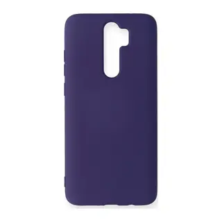 Redmi Note 8 Pro Kılıf Nano içi Kadife Silikon - Mor