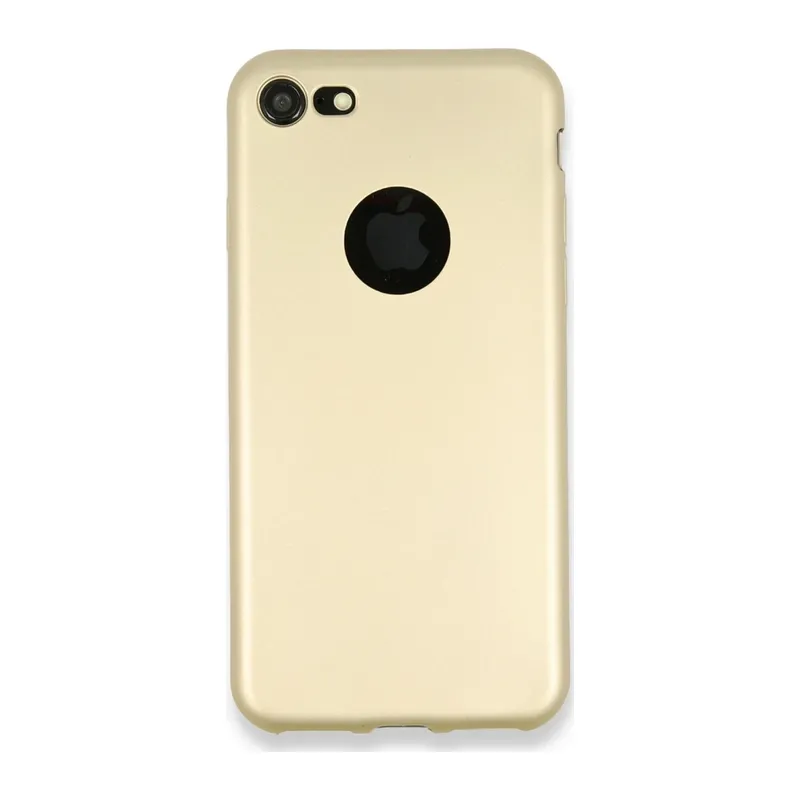 iPhone 7 Kılıf First Silikon - Gold