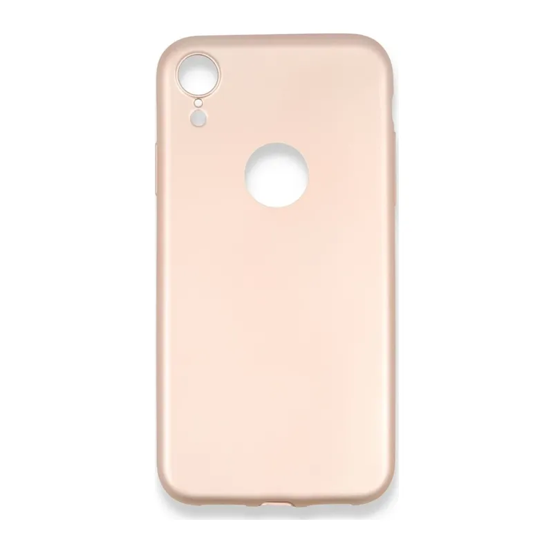 iPhone XR Kılıf First Silikon - Rose Gold