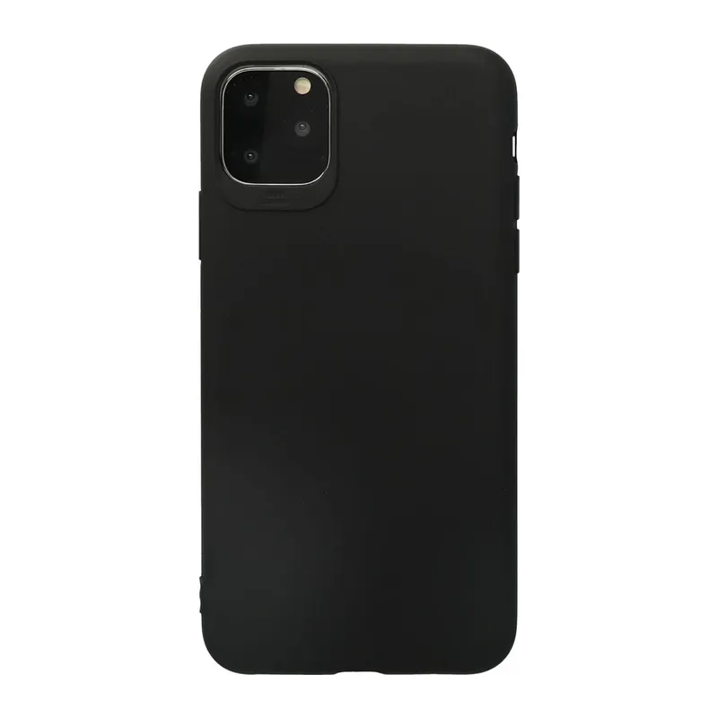 iPhone 11 Pro Max Kılıf First Silikon - Siyah