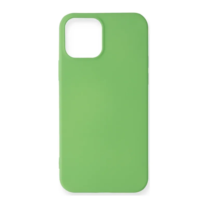 iPhone 12 Mini Kılıf First Silikon - Yeşil