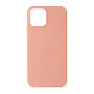 iPhone 12 Mini Kılıf First Silikon - Pudra
