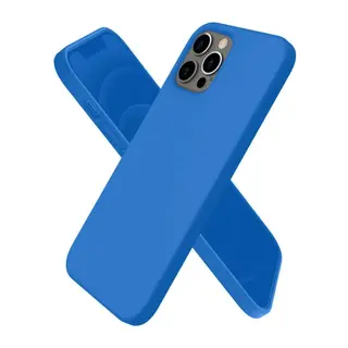iPhone 12 Pro Kılıf First Silikon - Mavi