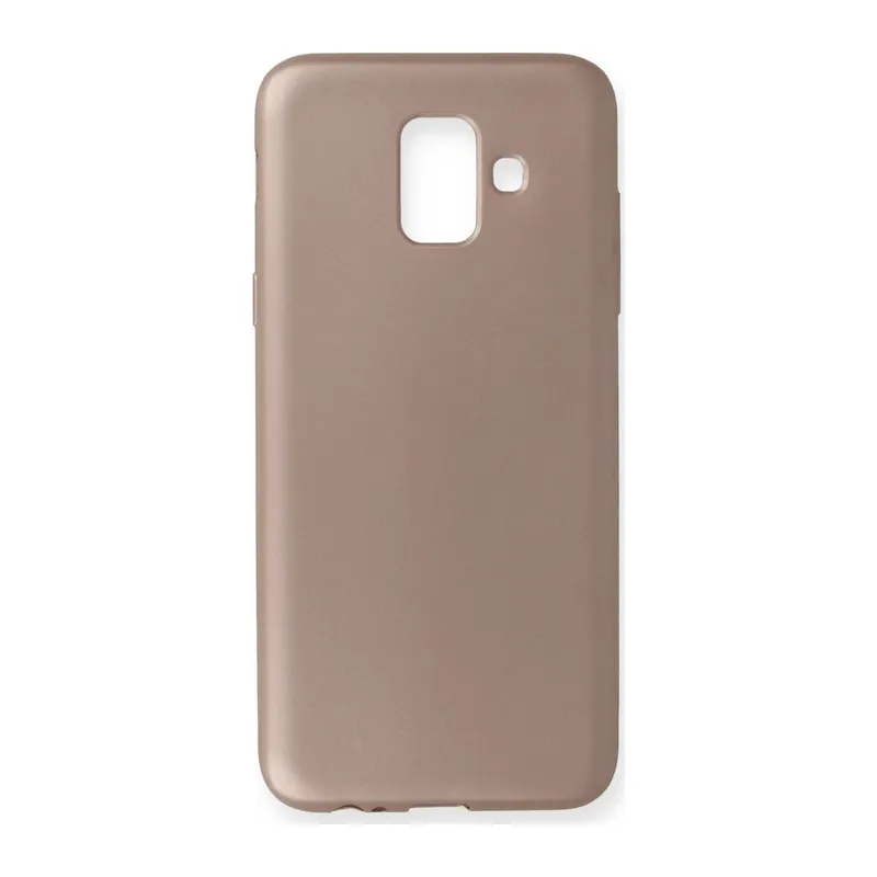 Samsung Galaxy A6 2018 Kılıf First Silikon - Rose Gold