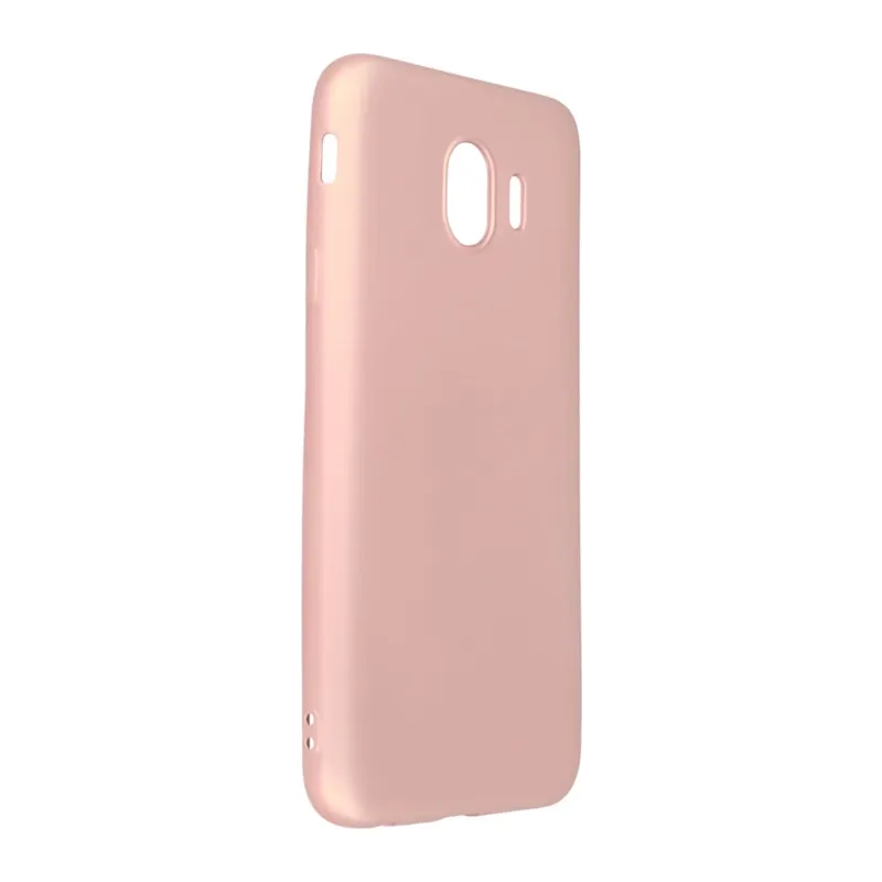 Samsung Galaxy J4 Kılıf First Silikon - Rose Gold