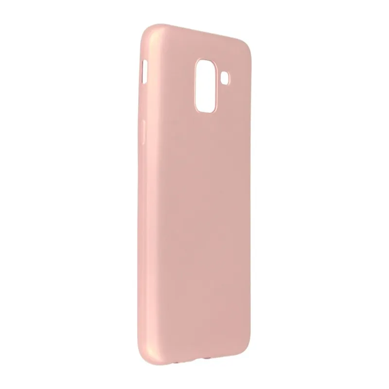 Samsung Galaxy J6 Kılıf First Silikon - Rose Gold