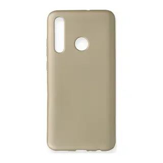 Huawei Honor 20 Lite Kılıf First Silikon - Gold