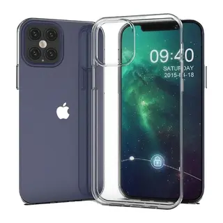 iPhone 12 Mini Kılıf Lüx Şeffaf Silikon