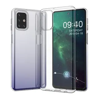 Samsung Galaxy M31S Kılıf Lüx Şeffaf Silikon