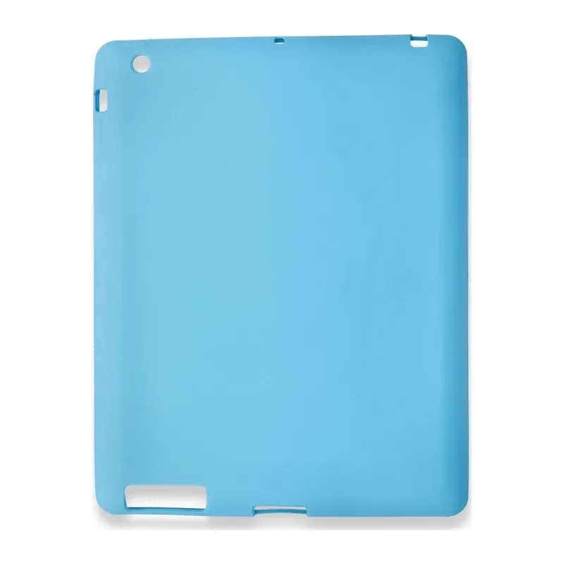 iPad 4 9.7 Kılıf Evo Tablet Silikon - Mavi