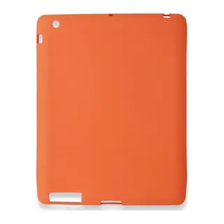 iPad 4 9.7 Kılıf Evo Tablet Silikon - Turuncu