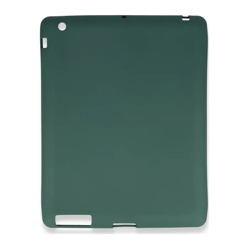iPad 4 9.7 Kılıf Evo Tablet Silikon - Yeşil