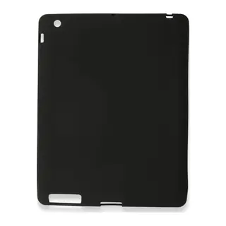 iPad 4 9.7 Kılıf Evo Tablet Silikon - Siyah