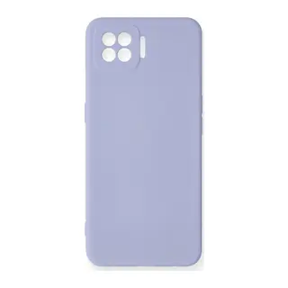 A73 Kılıf Nano içi Kadife Silikon - Lila