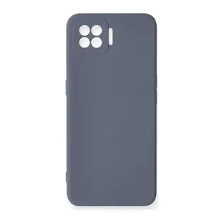 A73 Kılıf Nano içi Kadife Silikon - Gri