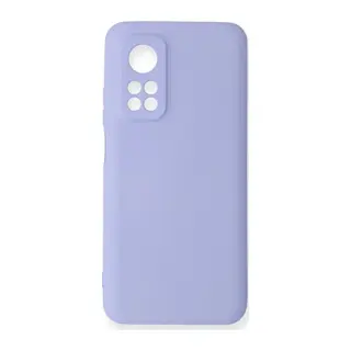 Mi 10T Kılıf Nano içi Kadife Silikon - Lila
