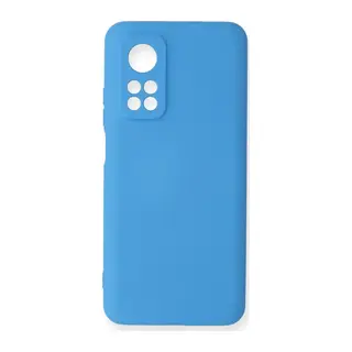 Mi 10T Kılıf Nano içi Kadife Silikon - Mavi