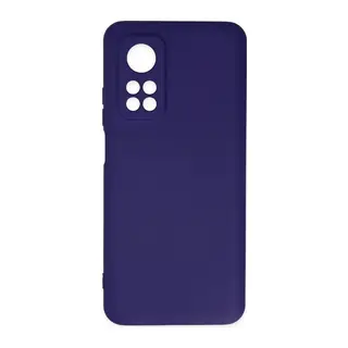 Mi 10T Kılıf Nano içi Kadife Silikon - Mor