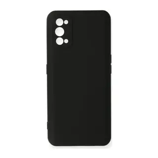 Realme 7 Pro Kılıf Nano içi Kadife Silikon - Siyah