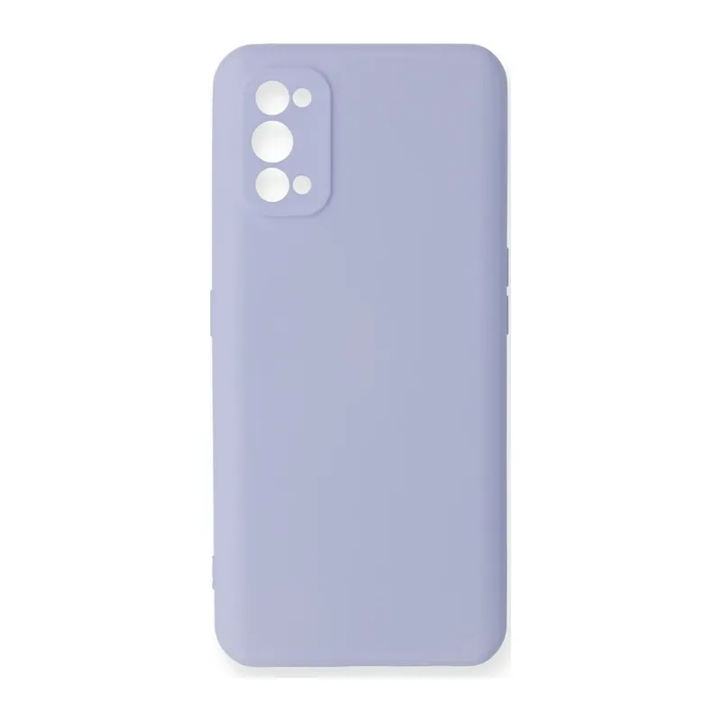 Realme 7 Pro Kılıf Nano içi Kadife Silikon - Lila