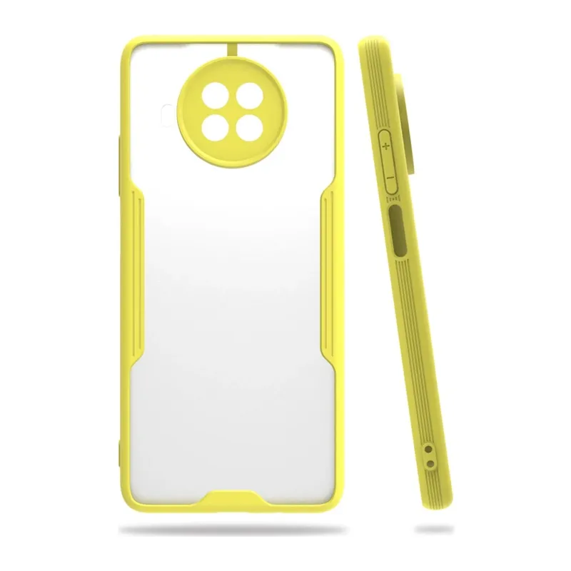 Mi 10T Lite Kılıf Platin Silikon - Sarı