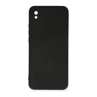 Redmi 9A Kılıf Nano içi Kadife Silikon - Siyah