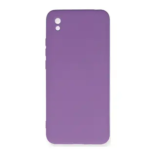 Redmi 9A Kılıf Nano içi Kadife Silikon - Mor