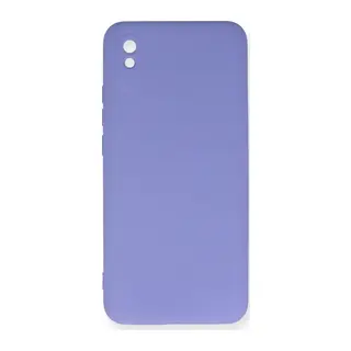 Redmi 9A Kılıf Nano içi Kadife Silikon - Lila