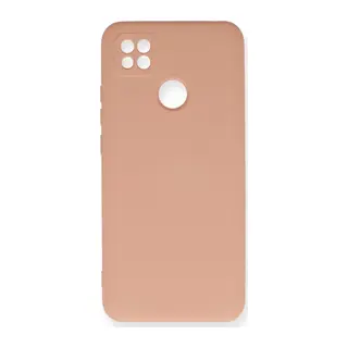 Redmi 9C Kılıf Nano içi Kadife Silikon - Pudra