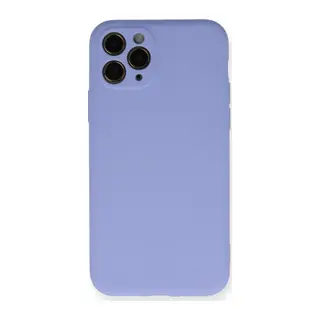 iPhone 11 Pro Kılıf Nano içi Kadife Silikon- Lila
