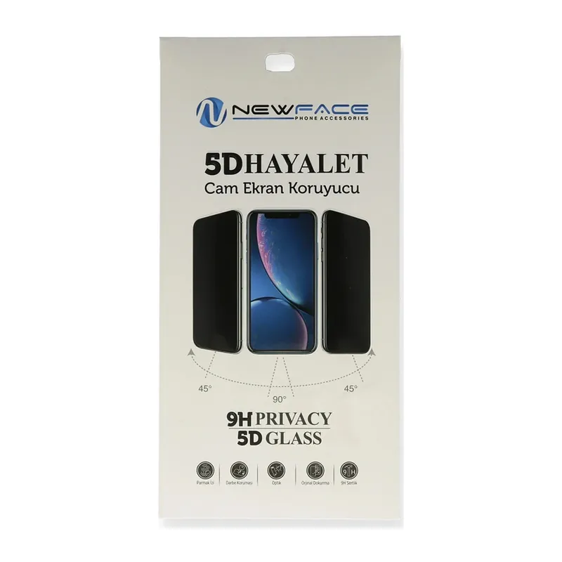 Huawei P40 Lite E 5D Hayalet Cam Ekran Koruyucu