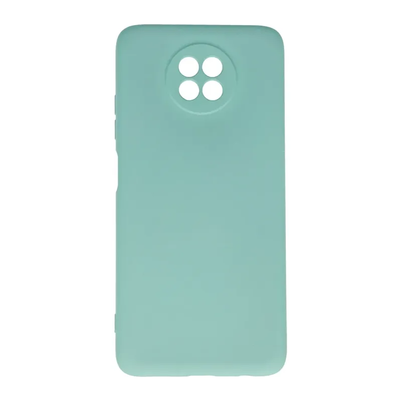 Redmi Note 9 5G Kılıf Nano içi Kadife Silikon - Turkuaz