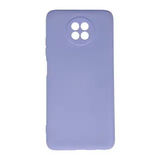 Redmi Note 9 5G Kılıf Nano içi Kadife Silikon - Lila