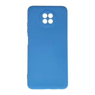Redmi Note 9 5G Kılıf Nano içi Kadife Silikon - Mavi