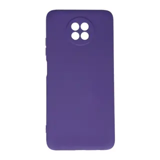 Redmi Note 9 5G Kılıf Nano içi Kadife Silikon - Mor