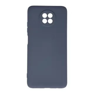 Redmi Note 9 5G Kılıf Nano içi Kadife Silikon - Gri