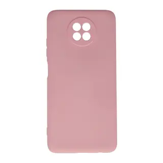 Redmi Note 9 5G Kılıf Nano içi Kadife Silikon - Pembe