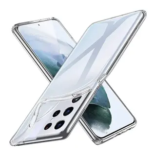 Samsung Galaxy S21 Ultra Kılıf Lüx Şeffaf Silikon