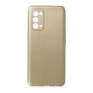 Reno 5 Kılıf First Silikon - Gold